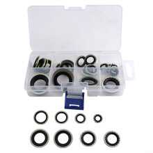 Car AC Compressor Gasket Set 30pcs, Wear and  Temperature Resistant, Leak Prevention
