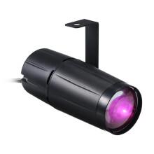 Projecteur spot LED à faisceau AC90-240V 10W 145x95mm 7 couleurs