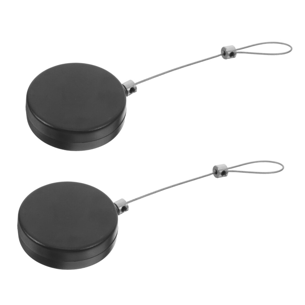 Retractable Security Cable Lock For Tv Remote Antitheft Tether, Durable Multidevice 2 Pack 9169991976228