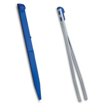 (blue) Victorinox Colour toothpick + tweezers spares for LARGE 91mm Victorinox swiss