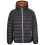 Trespass (L, Black / Rust) Trespass Mens Down Jacket Packaway Whitman II 2