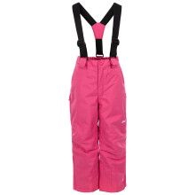 (7-8 Years, Soft Pink) Trespass Kids Waterproof Insulated Ski Salopettes - Rumi