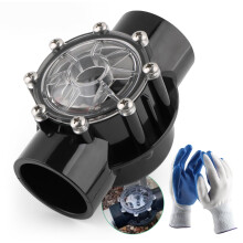 Pool Check Valve 2 to 2.5 Inch Compatible Replacement for Jandy Swimming Pools and Spas Black