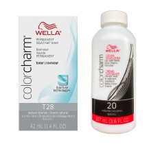(With Developer) Wella Color Charm Toner T28 Natural Blonde