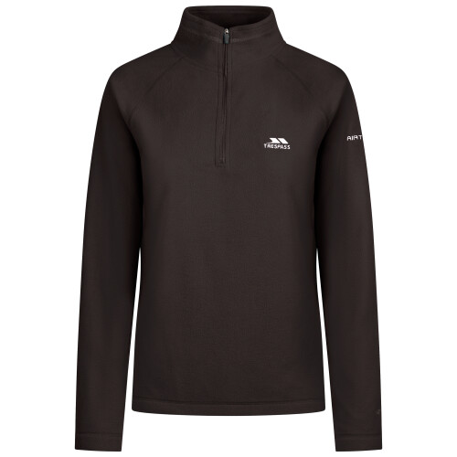 Trespass (18, Black) Trespass Womens Half Zip Fleece - Luiston 2
