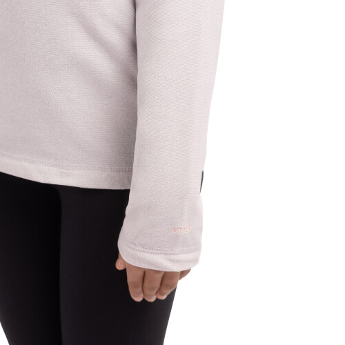 Trespass (9/10, Pale Grey) Trespass Girls 1/2 Zip Jumper Pullover - Meadows 2