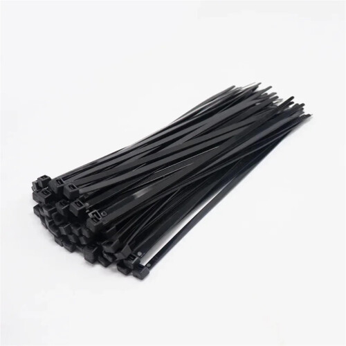 Black Nylon Cable Ties 3x150mm, SelfLocking Zip Ties 100 Pack for Secure Cable Management 2