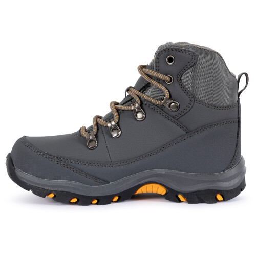 Trespass (13, Grey) Trespass Kids Walking Boot Waterproof Corin 1