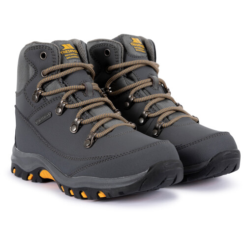 Trespass (3, Grey) Trespass Kids Walking Boot Waterproof Corin 2