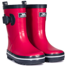 (10, Pink Lady) Trespass Kids Wellies Adjustable Buckle Trumpet