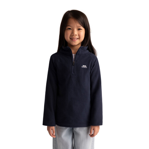 Trespass (5/6, Navy) Trespass Kids Half Zip Fleece - Uliston 1
