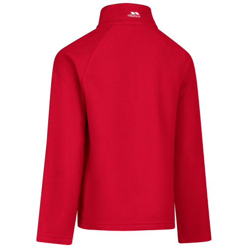 Trespass (11/12, Red) Trespass Kids Half Zip Fleece - Uliston 1