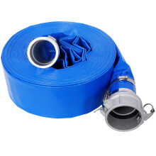 Heavy Duty 100FT Pool Backwash Hose 4 Inch Durable Reinforced PVC with Quick Camlock Connection