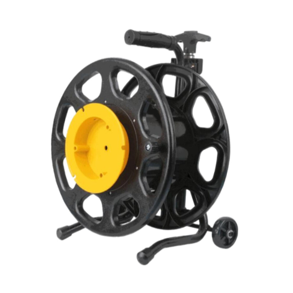 Cable Reel With Wheels For Tangle Cord Storage, Heavy Duty Empty Reel For Extension Cords 9174973933380