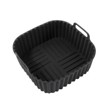 Air Fryer Silicone Liner Square Reusable NonStick Heat Resistant Mat for 47QT Air Fryers