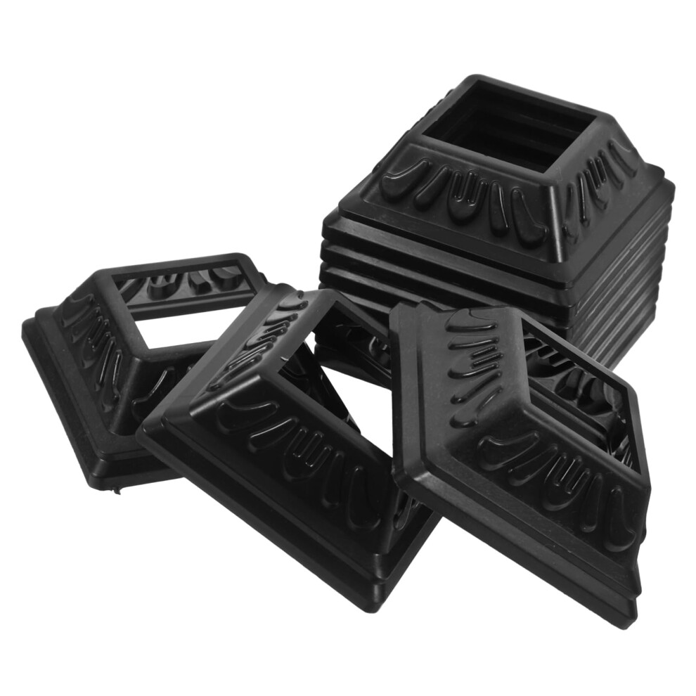 10Pcs Pvc Post Skirt Deck Base Cover Weatherproof Column Wrap For Outdoor And Indoor Use 9092120801026