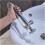 Black Bronze Kitchen Faucet PullOut Spray Head Replacement with Handsfree Lock and Comfort Grip 5