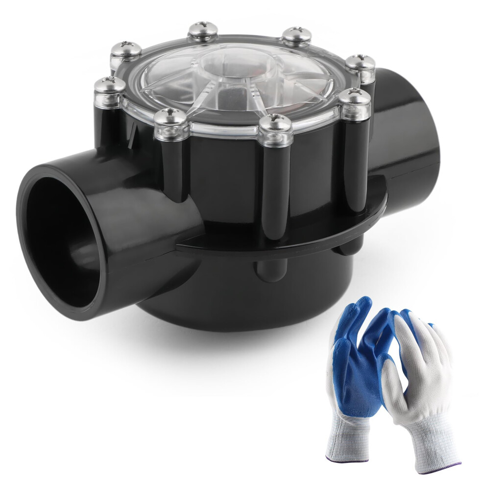 Pool Check Valve 1.5 To 2 Inch For Jandy Pro Series With Transparent Cover And Backflow Prevention 9053599369172