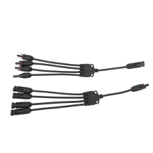 Solar Panel Connectors MC4 Parallel Adapter Kit with Weatherproof IP67 Protection for PV Systems