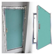 Invisible Drywall Access Panel with Magnetic Lock, Paintable Seamless Door for Plumbing Inspection