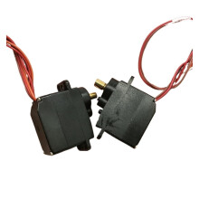 2pcs Full Metal Gearbox DC Servo Motor 5V 360 Continuous Rotation for Robot Climbing Car
