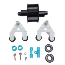 Pool Vacuum Rebuild Kit with A Frame Turbine, Enhanced Suction, Universal Fit, Durable PVC Parts
