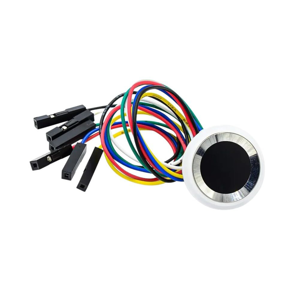 Sfmv1.7 Fingerprint Sensor Module Uart Round Capacitive Reader For Precise Biometric Recognition 9174973934042