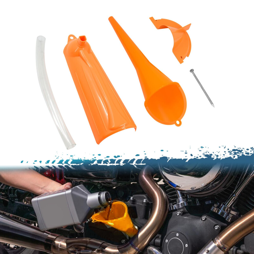 Oil Change Funnel Kit With Primary Case Fill Tool For Mess Maintenance On Harley Models 9169991063928