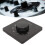 50W Speaker Volume Control Knob with Precise 5Step Adjustment for Home Audio, Black 5