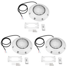 LED Pool Light RGB 30W 300 LEDs IP68 Waterproof Color Changing for Inground Pools with Remote Control