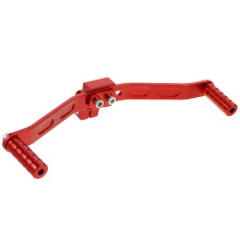 Motorcycle Gear Shift Lever CNC Aluminum Red for Dirt Bike OffRoad Smooth Shifting Durable