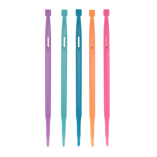 5-teiliges Nähset – Kunststoff, 5 Farben, BigHole 2