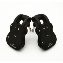 Wireless Guitar Transmitter Receiver with Stable Audio Performance for Bass Violin USB Rechargeable