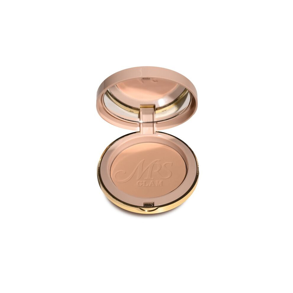 Light/Gold (02 Gold) Mrs Glam - Glorious Skin Powder Foundation