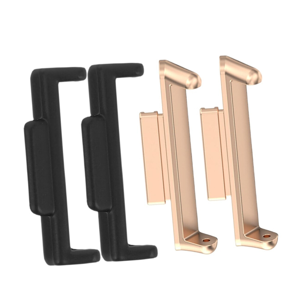 Metal Watch Strap Adapter For Fitbit 20Mm Smartwatch Band Connector Replacement Durable Build 9174973935049