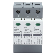 DC Surge Protector 1000V 3 Pole for Solar PV Systems 40kA Fast Response Discharge Capacity