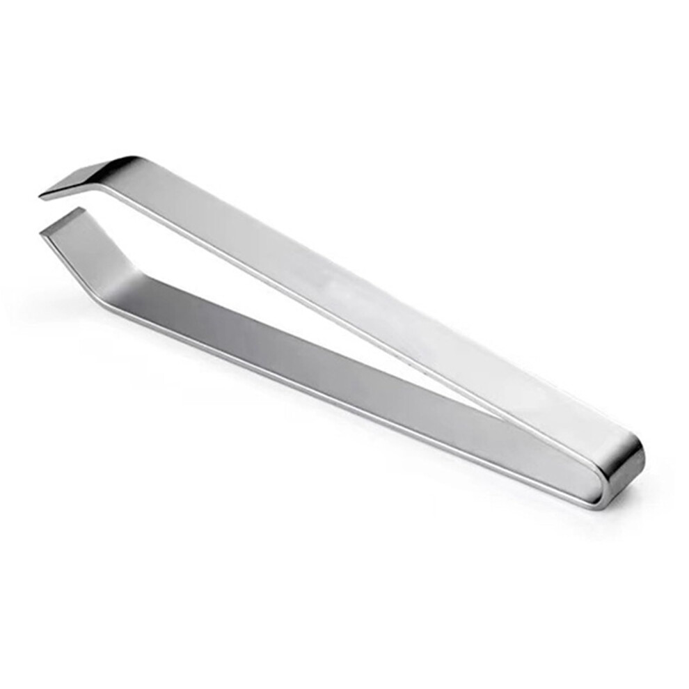 Fish Bone Tweezers Kitchen Tool 2 in 1 Design for Fish Bone and Poultry Hair Removal