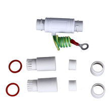 POE Surge Protector Outdoor Gigabit RJ45 1257V 5kA Lightning Protection for Security Cameras