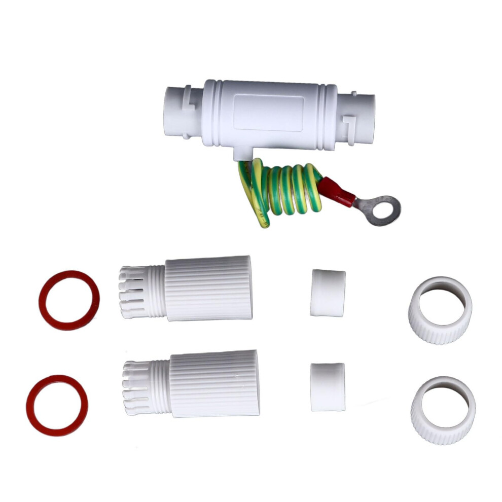 Poe Surge Protector Outdoor Gigabit Rj45 1257V 5Ka Lightning Protection For Security Cameras 9174973935254