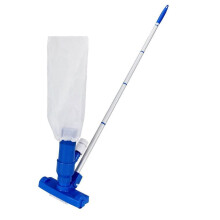 Swimming Pool Brush with ExtraWide Head and Soft Bristles for Wall and Floor Cleaning