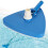 Weighted Triangular Pool Vacuum Head with Corner Cleaning Brush for Above and Inground Pools 5