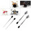 Drum Leg Replacement for Floor Tom with Roller  Durable Metal Build and Stable Support 2