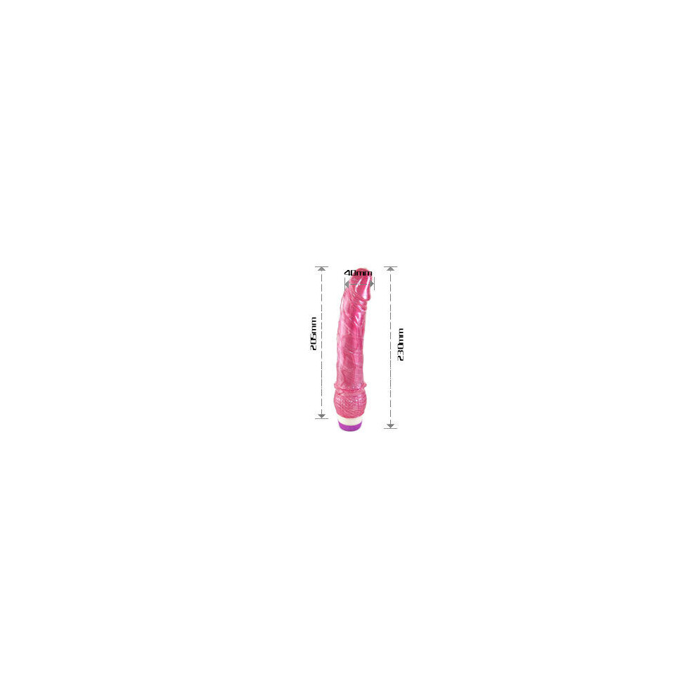 Baile Vibrators Red Baile - Realistic Vibrator 23 Cm