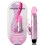 BAILE - VIBRATOR WITH ADJUSTABLE PINK STIMULATOR 1