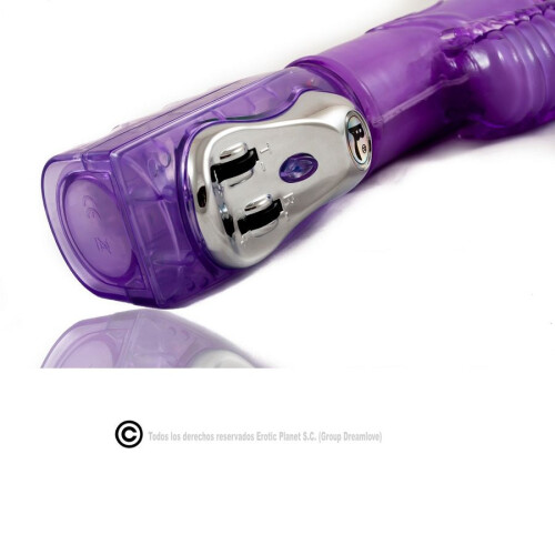 BAILE - LILAC RABBIT UP & DOWN ROTATOR SUPERSTIMULATOR 2