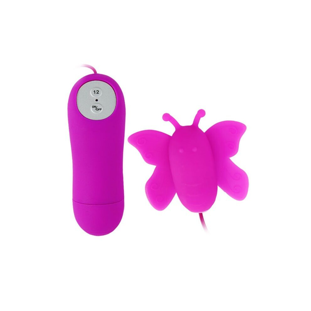 Baile Stimulating Lilac Baile - Love Eggs Butterfly Clitoris Stimulator 12 Speeds Remote Control