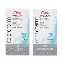 (2-Pack) Wella Color Charm Toner T28 Natural Blonde