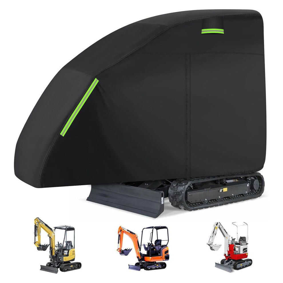 Mini Excavator Cover Waterproof 420D Oxford For Bobcat E32 E20 E10 Uv Resistant With Vents 9053599715733