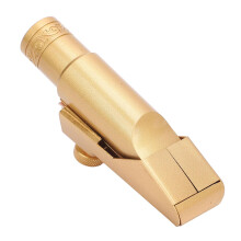 Alto Saxophone Mouthpiece 5C Metal Brass with Cap Balanced Tone Control BeginnerFriendly