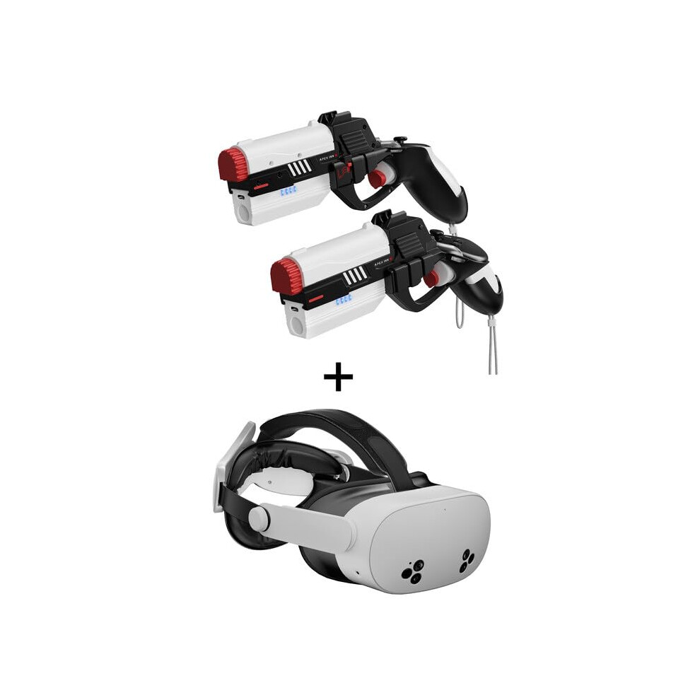 Accessories With Haptic Gunstock And Elite Head Strap For Meta Quest 3 And Quest 3S Vr Headset 9169991067643
